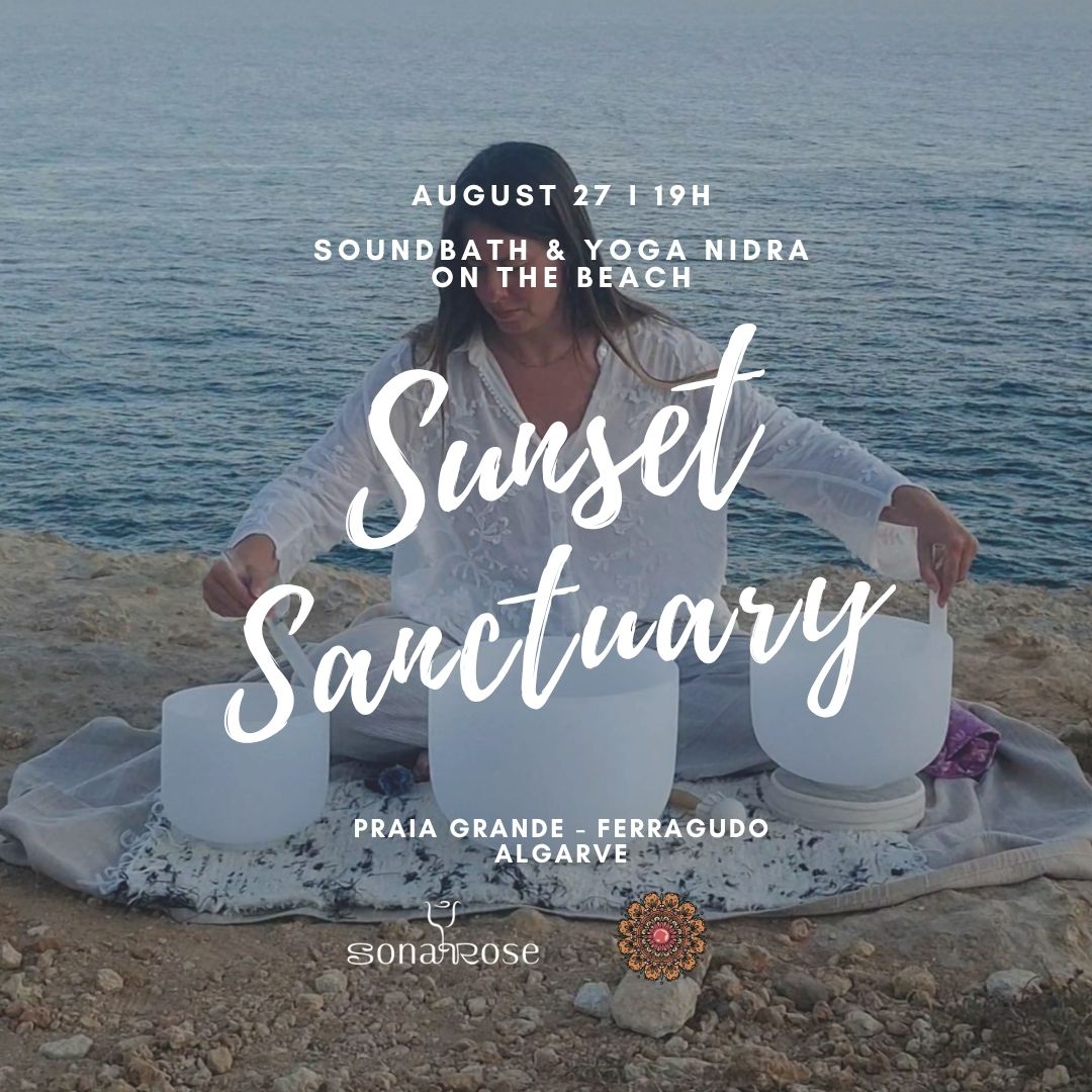 Sunset Sanctuary on the beach